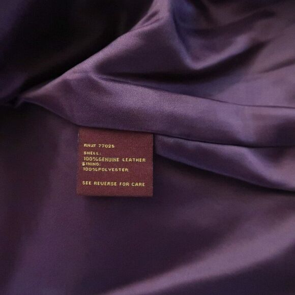 Hal Rubenstein Leather Vest Size 3X - Picture 9 of 12